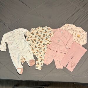Bundle of 4 Brand-New Adorable Outfits - 3m
